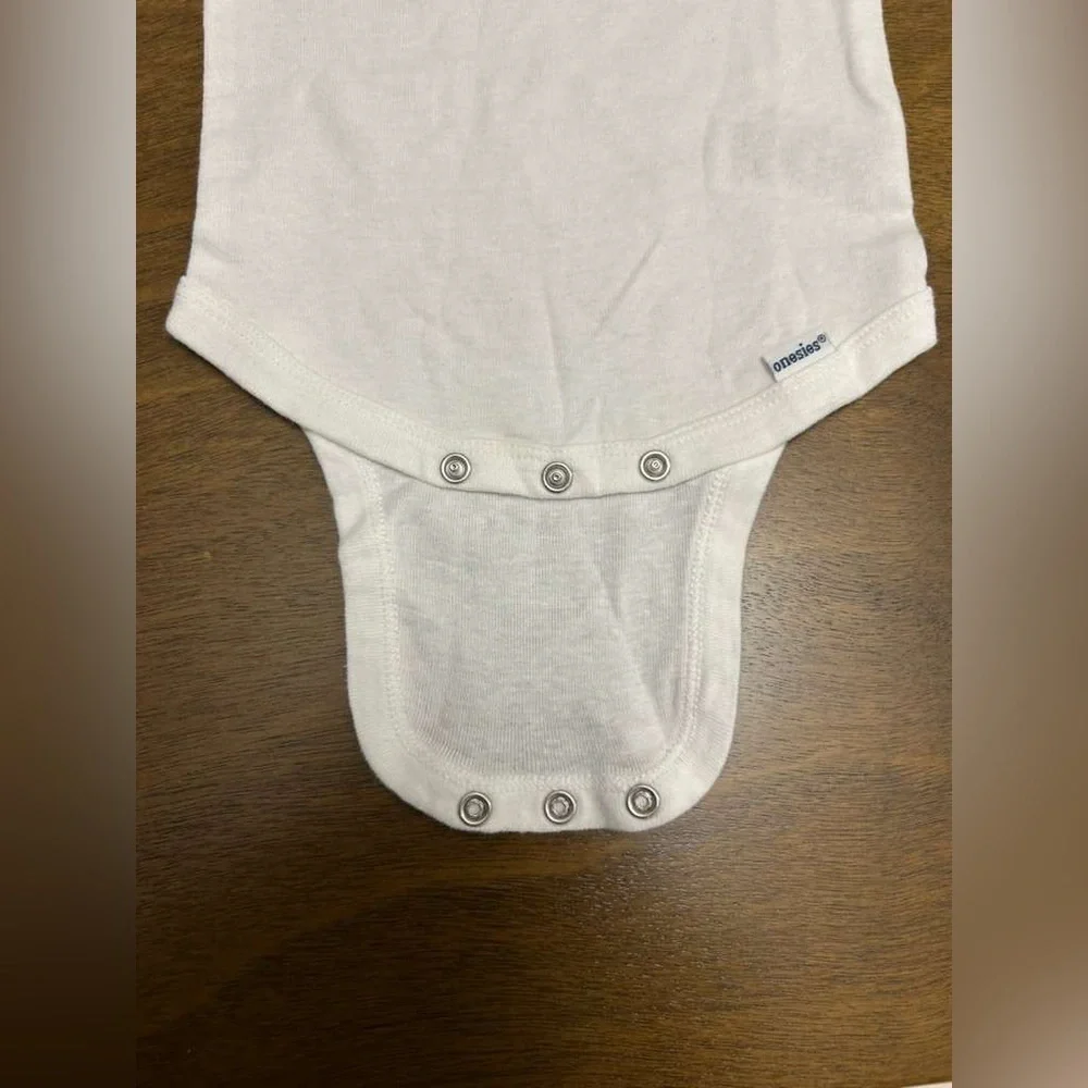 Gerber Unisex Baby Short Sleeve Bodysuit White 6-9 Months (0399)